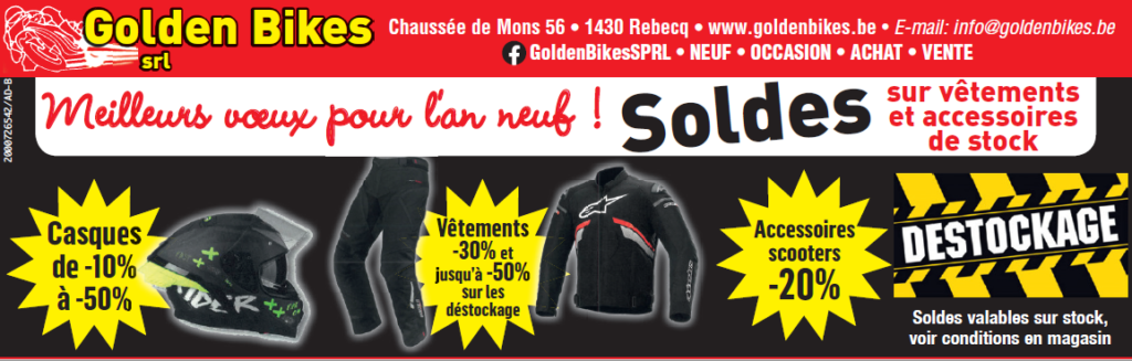 Soldes chez Golden Bikes