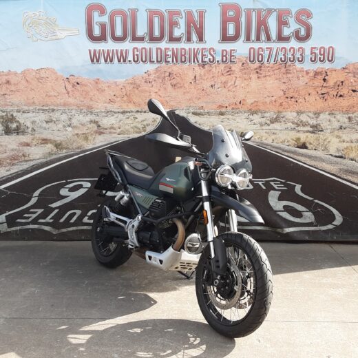 Moto Guzzi V85TT verde en vente chez Golden Bikes