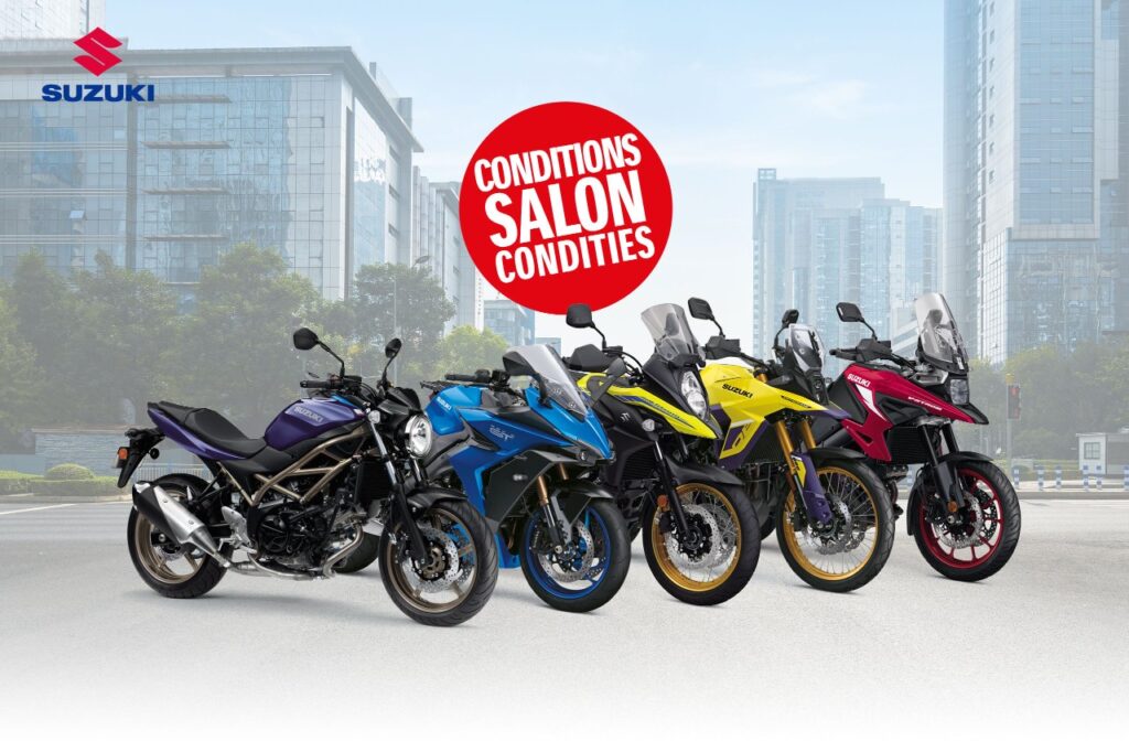 Conditions salon Suzuki 2024